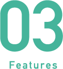 高い対応力ときめ細かいサポート