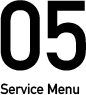 05 Service Menu