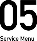 05 Service Menu